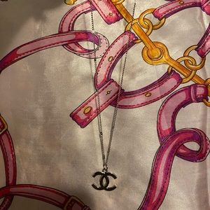 Upcycled chanel necklace